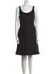 Narciso Rodriguez Silk Knee-Length Dress