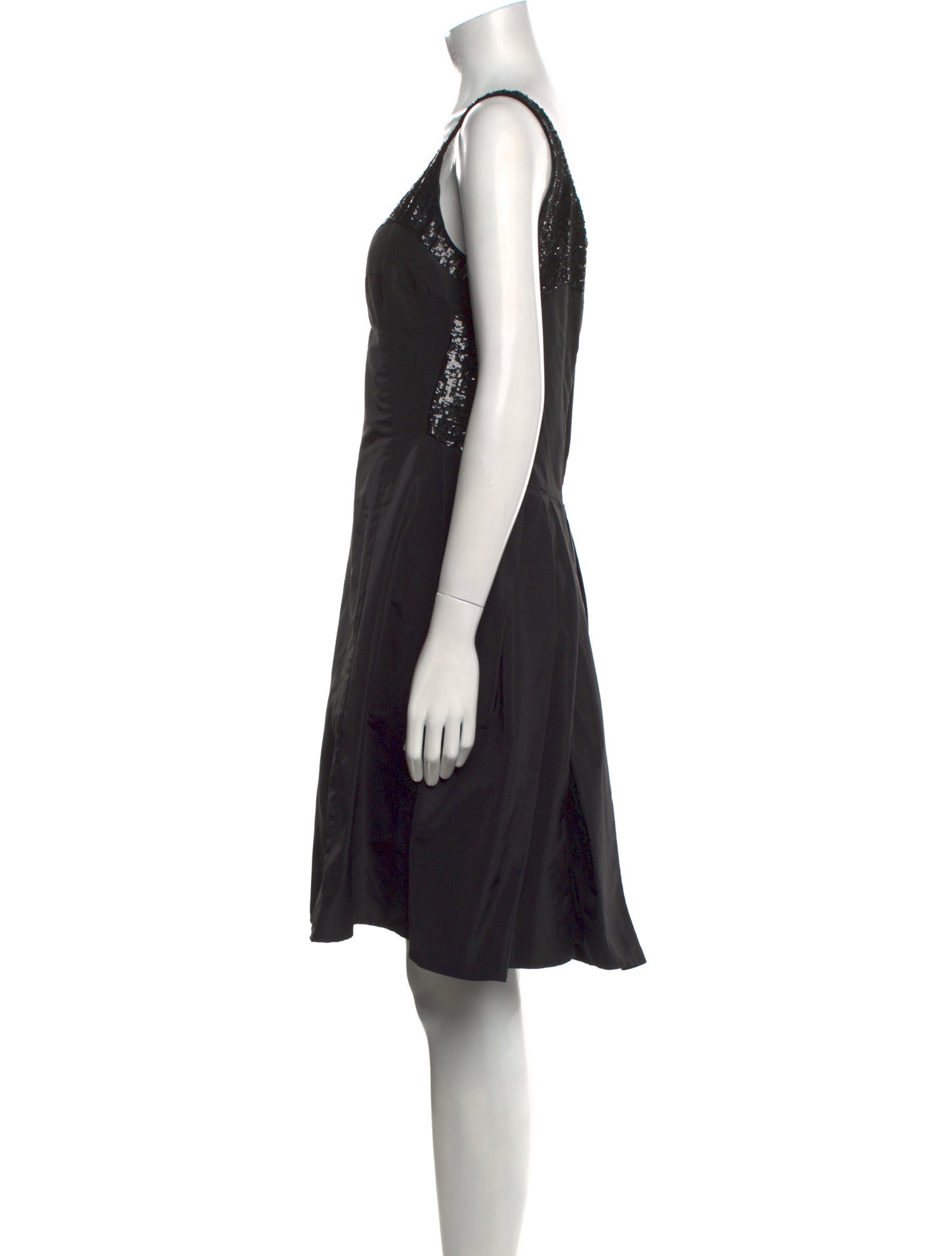Narciso Rodriguez Silk Knee-Length Dress