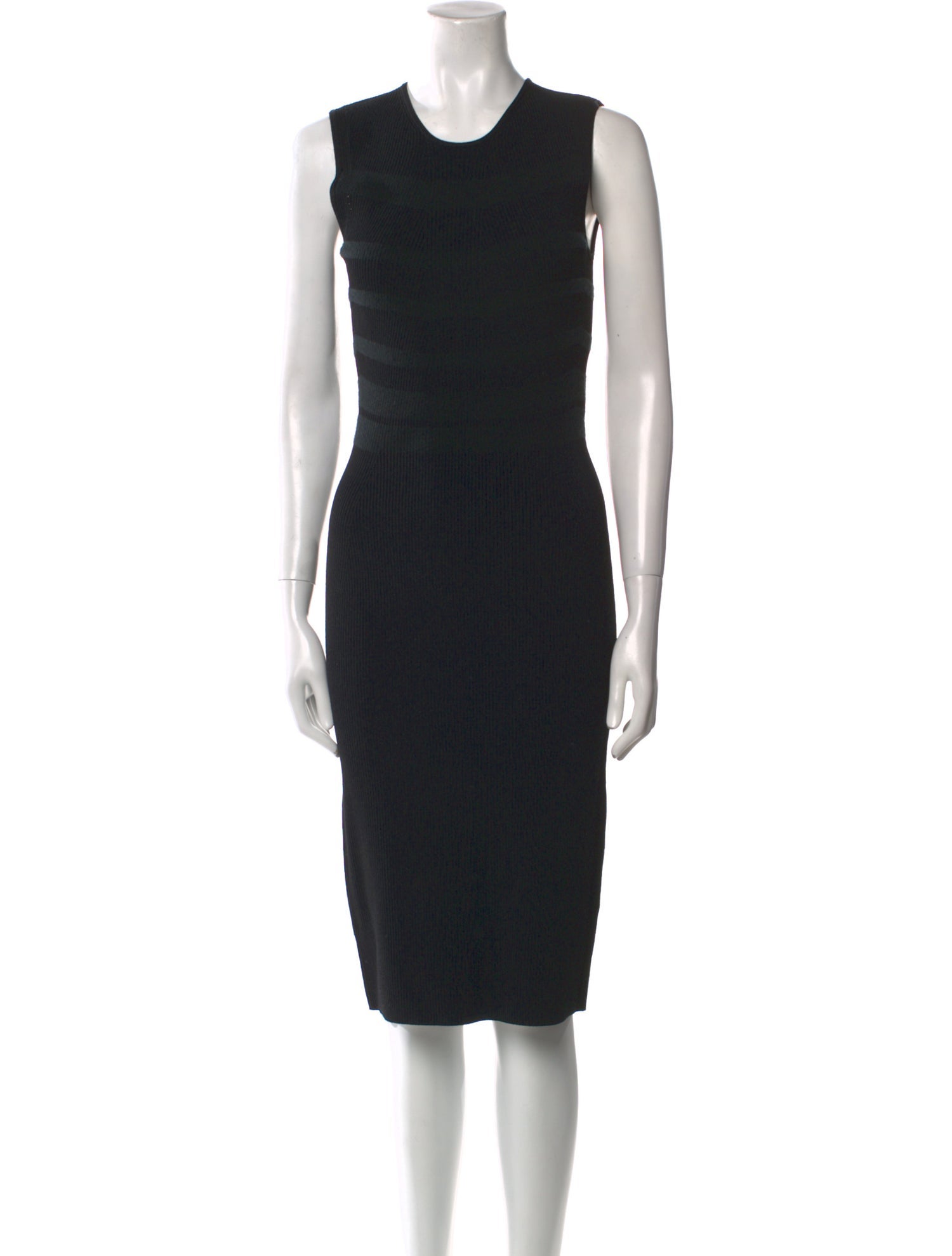 Narciso Rodriguez Crew Neck Midi Length Dress
