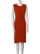 Narciso Rodriguez Crew Neck Midi Length Dress