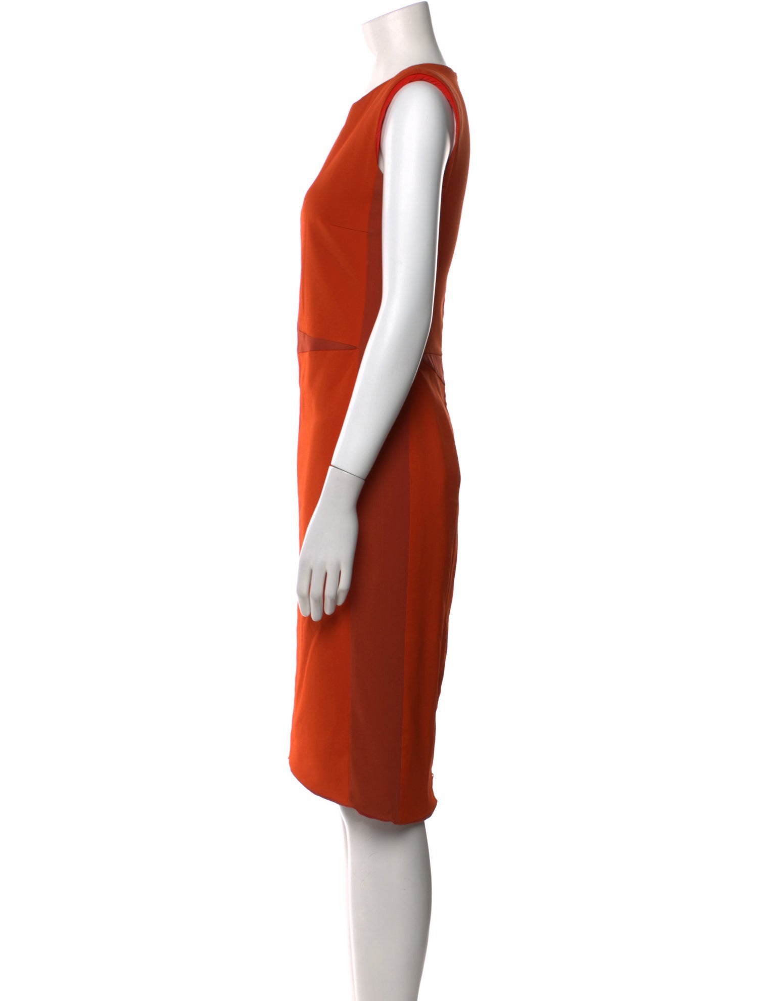 Narciso Rodriguez Crew Neck Midi Length Dress