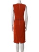 Narciso Rodriguez Crew Neck Midi Length Dress