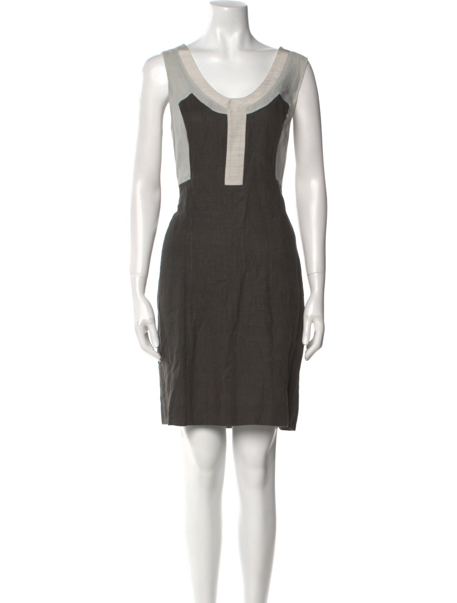 Narciso Rodriguez Linen Mini Dress
