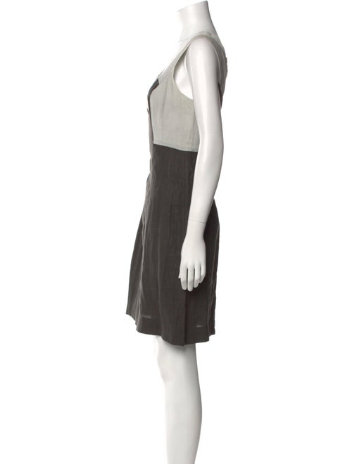 Narciso Rodriguez Linen Mini Dress