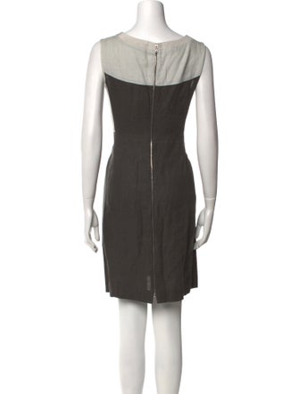 Narciso Rodriguez Linen Mini Dress