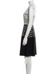 Narciso Rodriguez Printed Knee-Length Dress