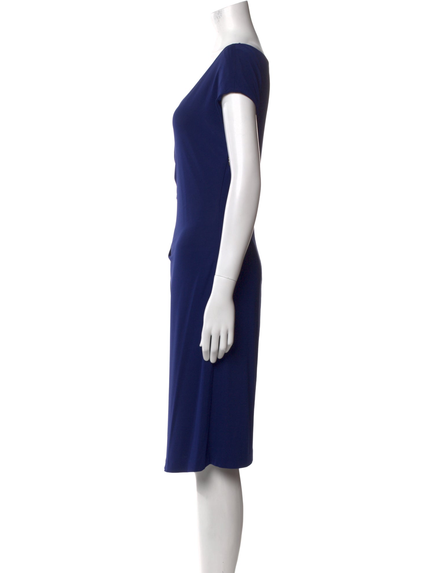 Narciso Rodriguez V-Neck Midi Length Dress