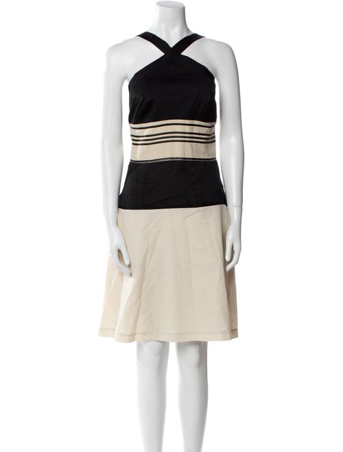 Narciso Rodriguez Striped Knee-Length Dress