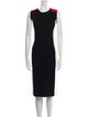 Narciso Rodriguez Crew Neck Midi Length Dress