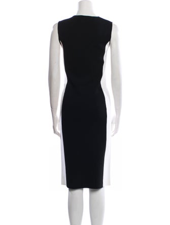 Narciso Rodriguez Crew Neck Midi Length Dress