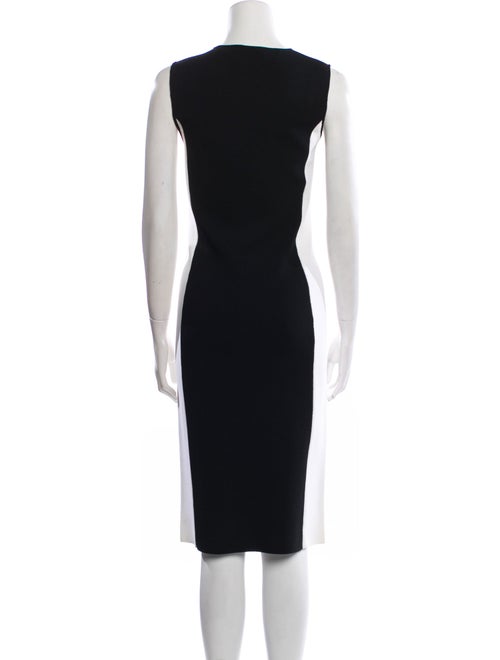 Narciso Rodriguez Crew Neck Midi Length Dress