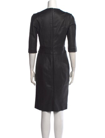 Narciso Rodriguez V-Neck Knee-Length Dress