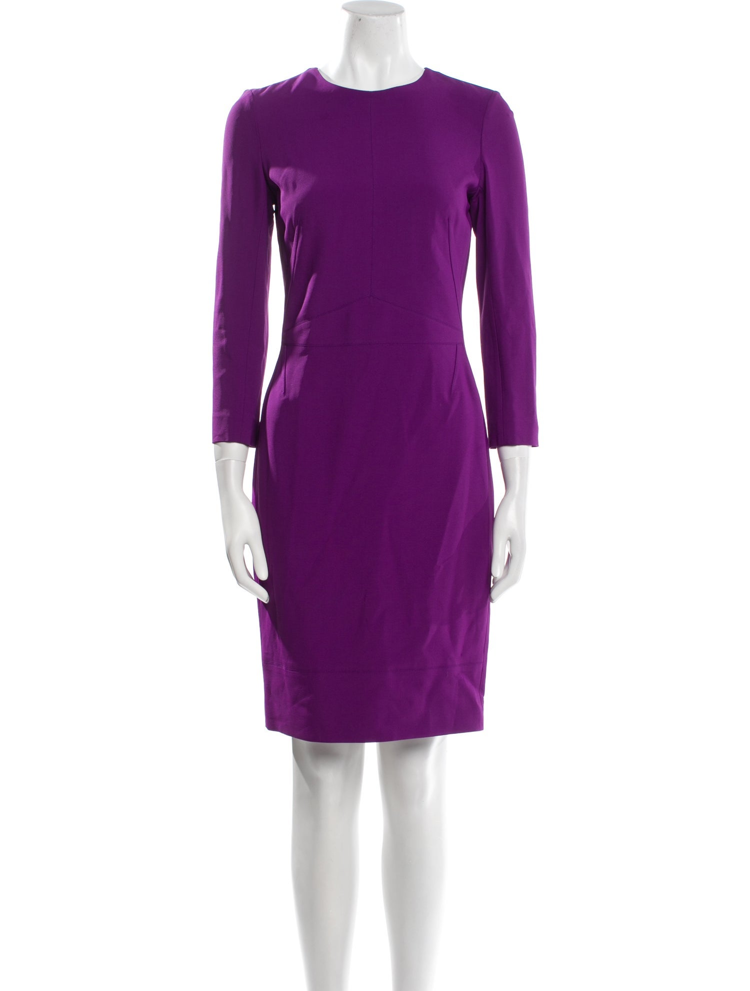 Narciso Rodriguez Crew Neck Knee-Length Dress