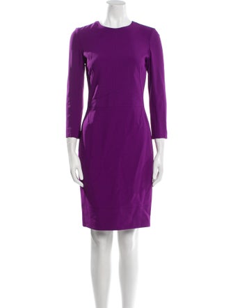Narciso Rodriguez Crew Neck Knee-Length Dress