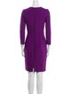 Narciso Rodriguez Crew Neck Knee-Length Dress