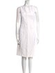Narciso Rodriguez Linen Knee-Length Dress