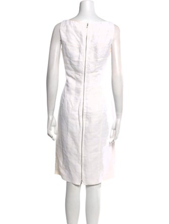 Narciso Rodriguez Linen Knee-Length Dress