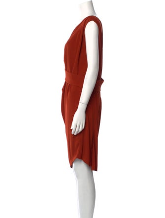 Narciso Rodriguez Silk Midi Length Dress