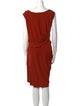Narciso Rodriguez Silk Midi Length Dress