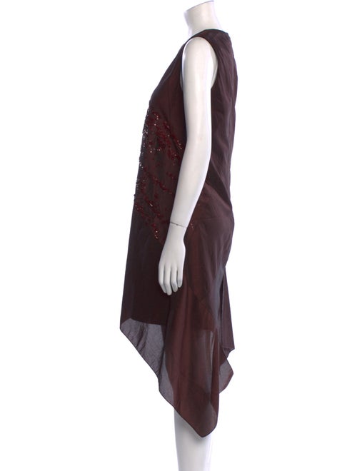 Narciso Rodriguez Silk Knee-Length Dress