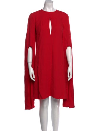 Narciso Rodriguez Crew Neck Knee-Length Dress