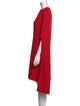 Narciso Rodriguez Crew Neck Knee-Length Dress