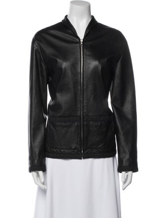 Narciso Rodriguez Leather Jacket