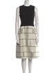 Narciso Rodriguez Virgin Wool Midi Length Dress