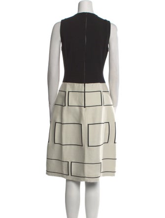 Narciso Rodriguez Virgin Wool Midi Length Dress