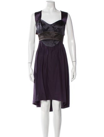 Narciso Rodriguez Silk Midi Length Dress