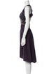 Narciso Rodriguez Silk Midi Length Dress