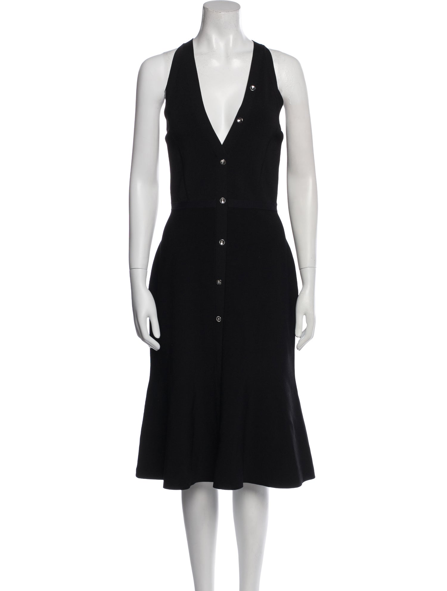 Narciso Rodriguez Wool Midi Length Dress