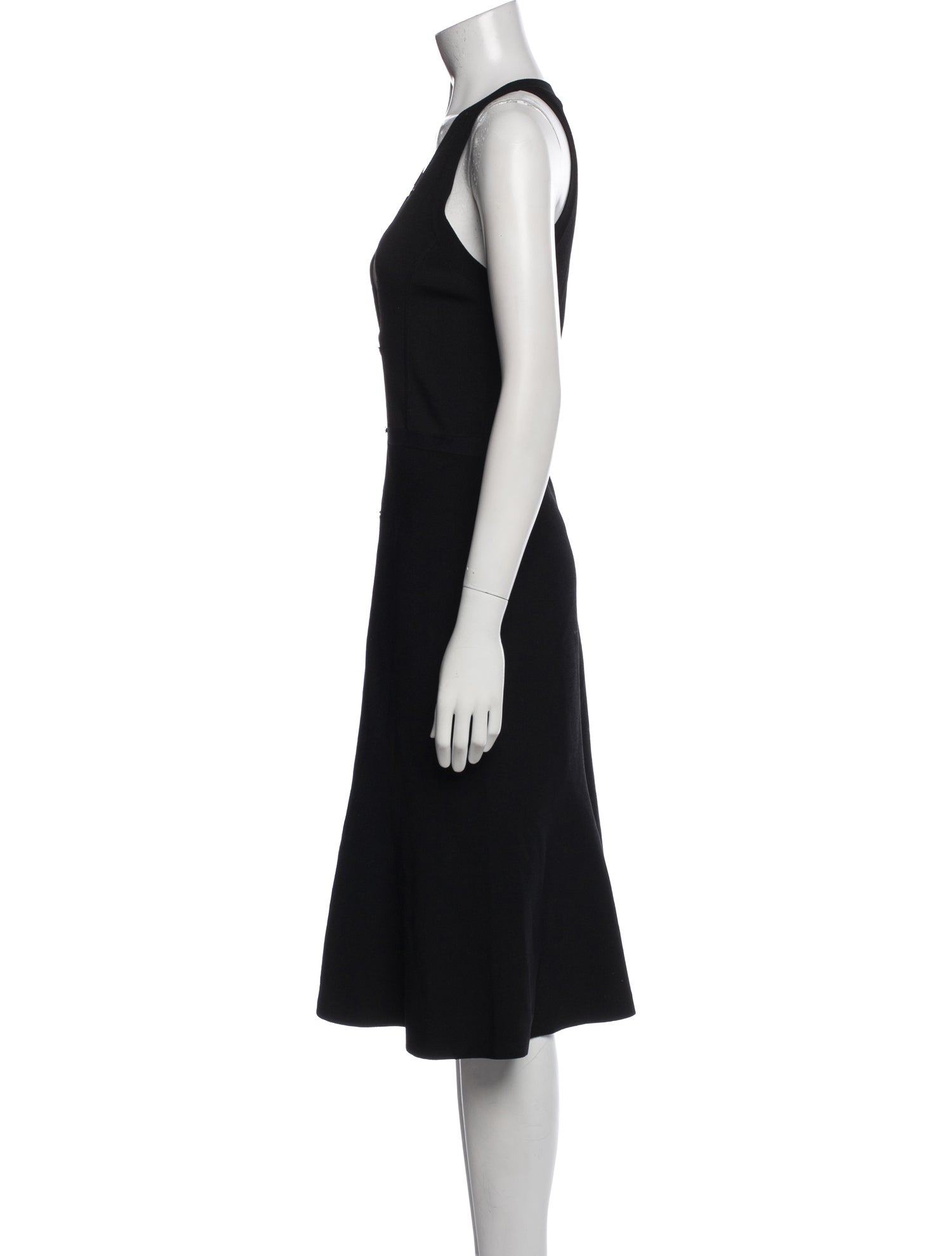 Narciso Rodriguez Wool Midi Length Dress