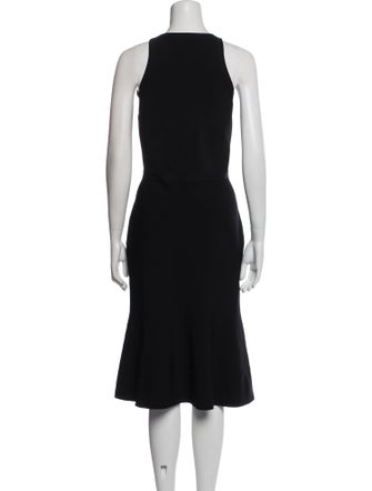 Narciso Rodriguez Wool Midi Length Dress