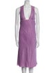 Narciso Rodriguez Silk Midi Length Dress