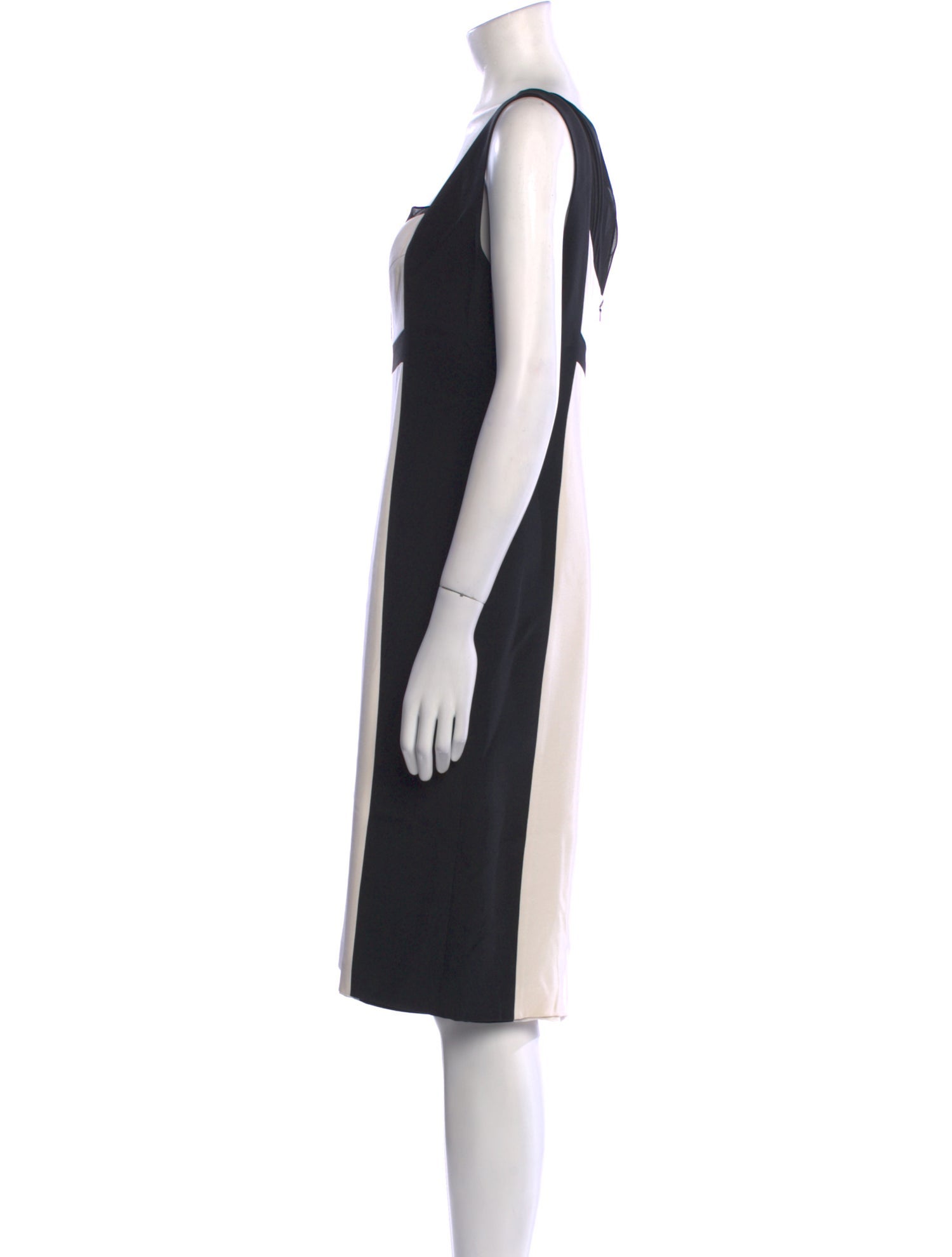 Narciso Rodriguez Silk Knee-Length Dress