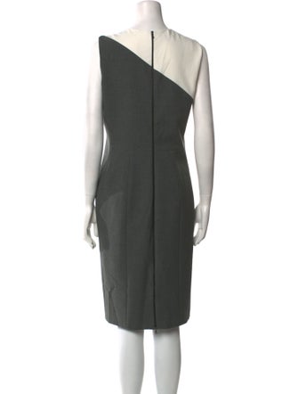 Narciso Rodriguez Crew Neck Midi Length Dress