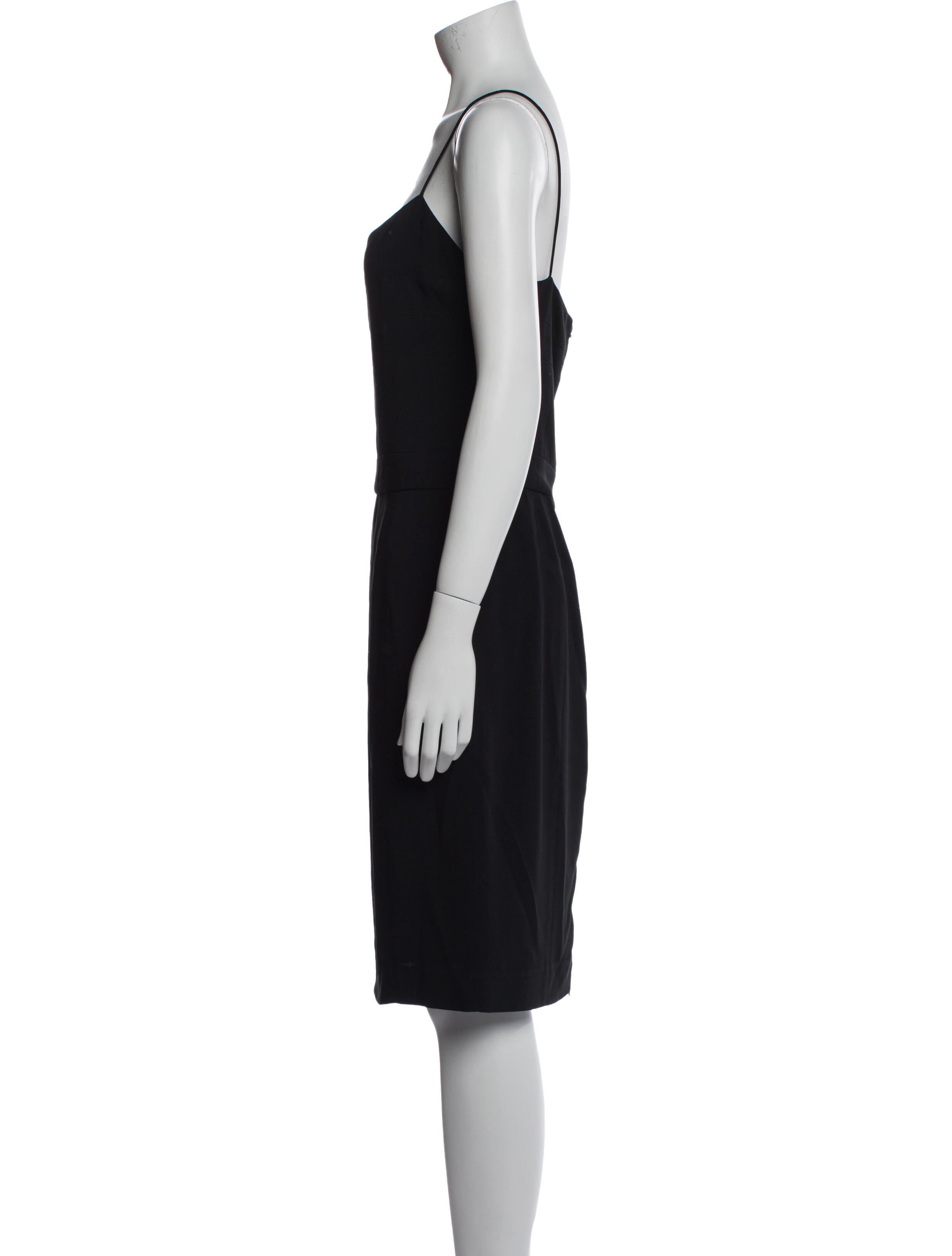 Narciso Rodriguez V-Neck Mini Dress