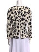 Narciso Rodriguez Silk Printed Blouse