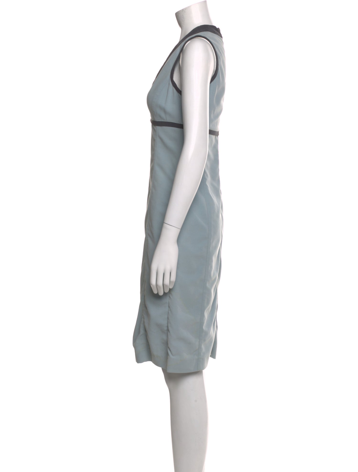 Narciso Rodriguez V-Neck Knee-Length Dress