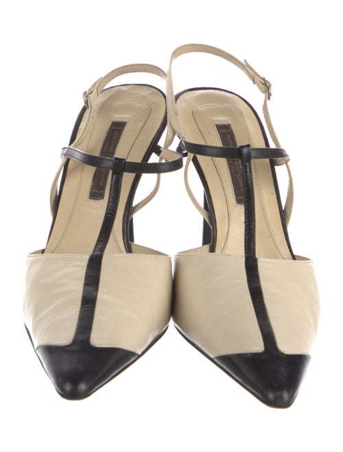 Narciso Rodriguez Leather T-Strap Pumps