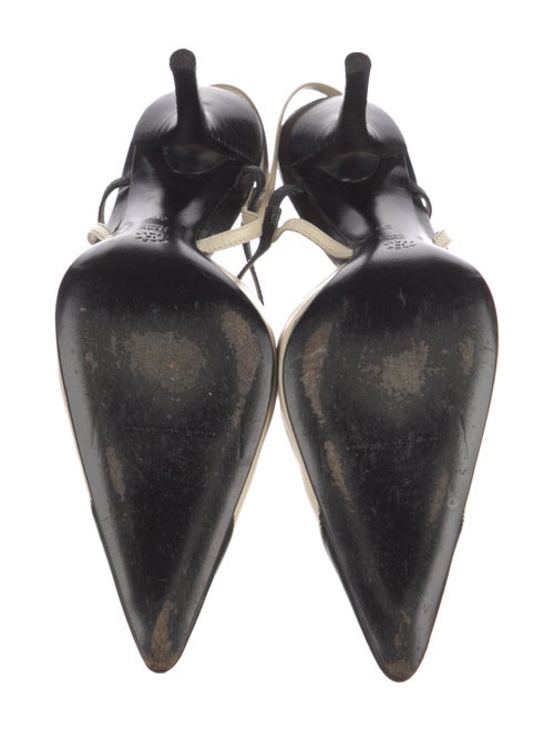 Narciso Rodriguez Leather T-Strap Pumps