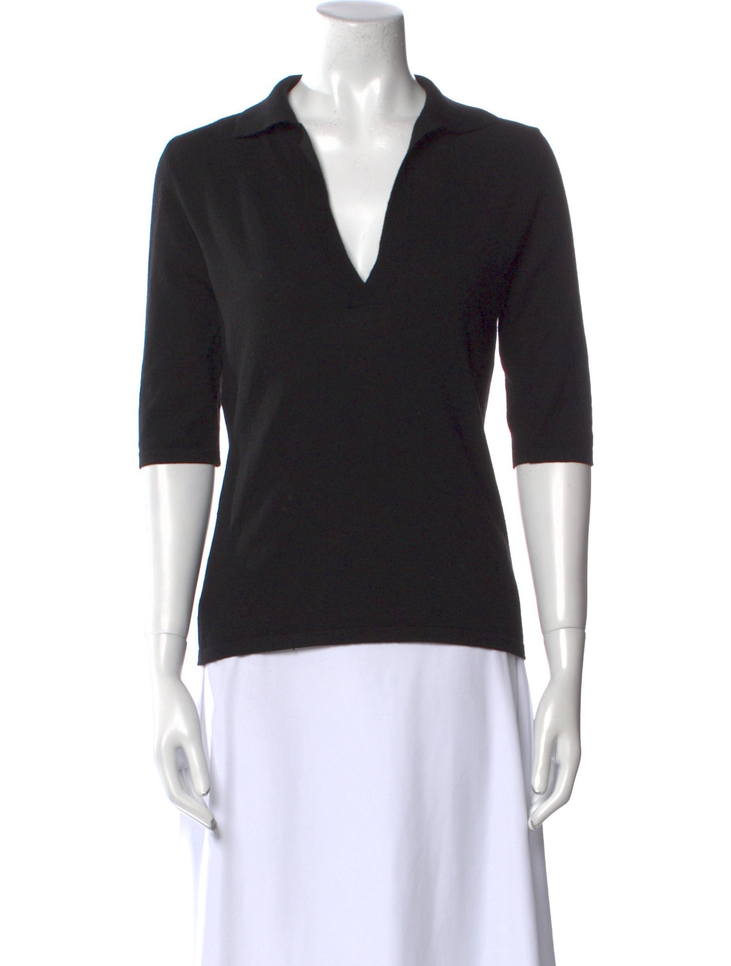 Narciso Rodriguez Virgin Wool V-Neck Sweater