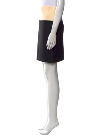 Narciso Rodriguez Colorblock Pattern Knee-Length Skirt