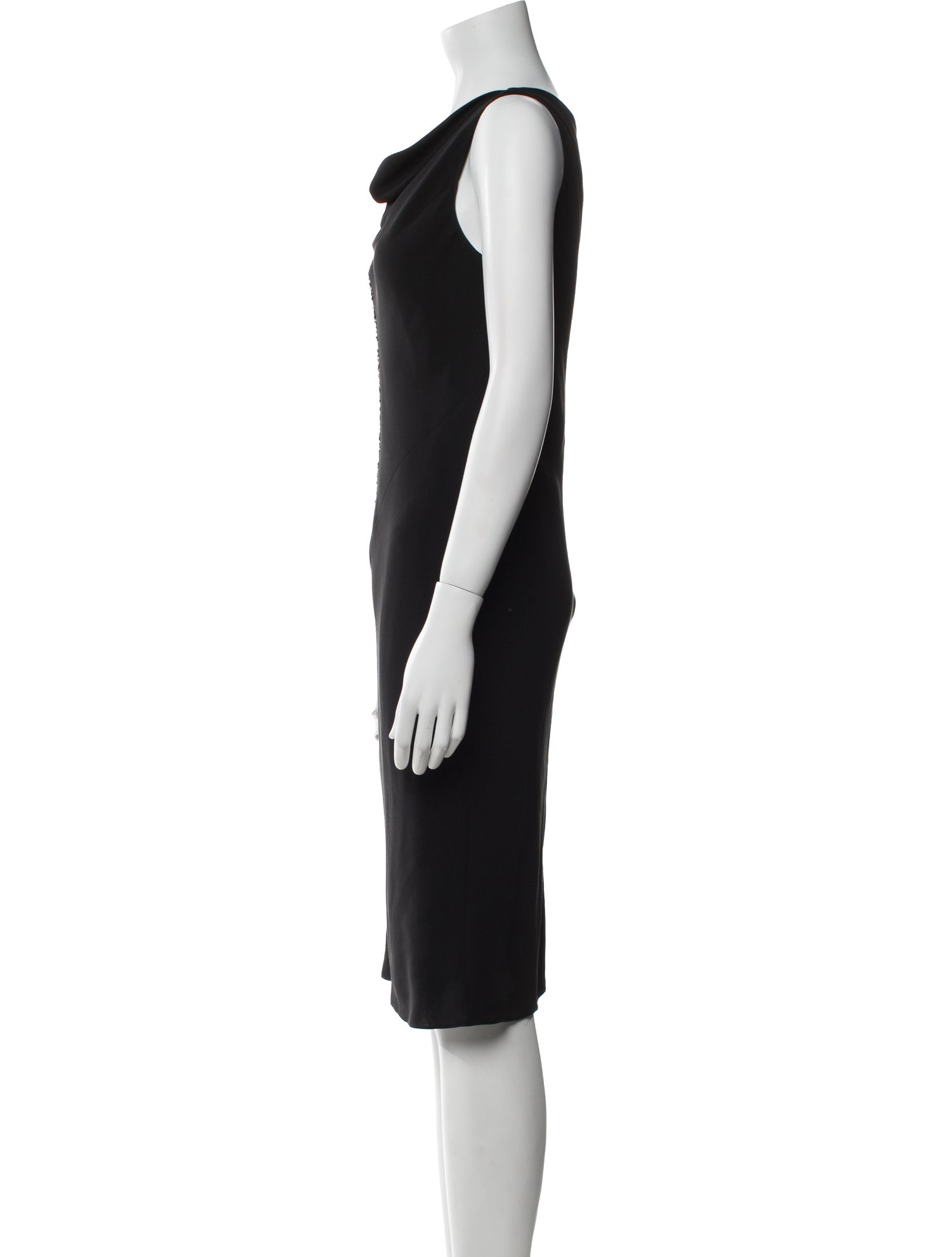 Narciso Rodriguez Silk Knee-Length Dress
