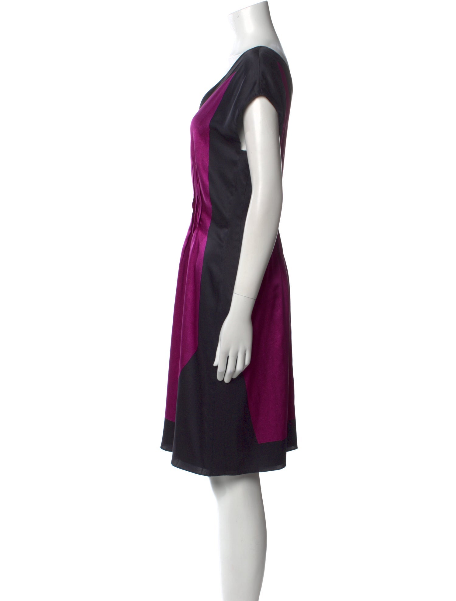 Narciso Rodriguez Silk Knee-Length Dress w/ Tags