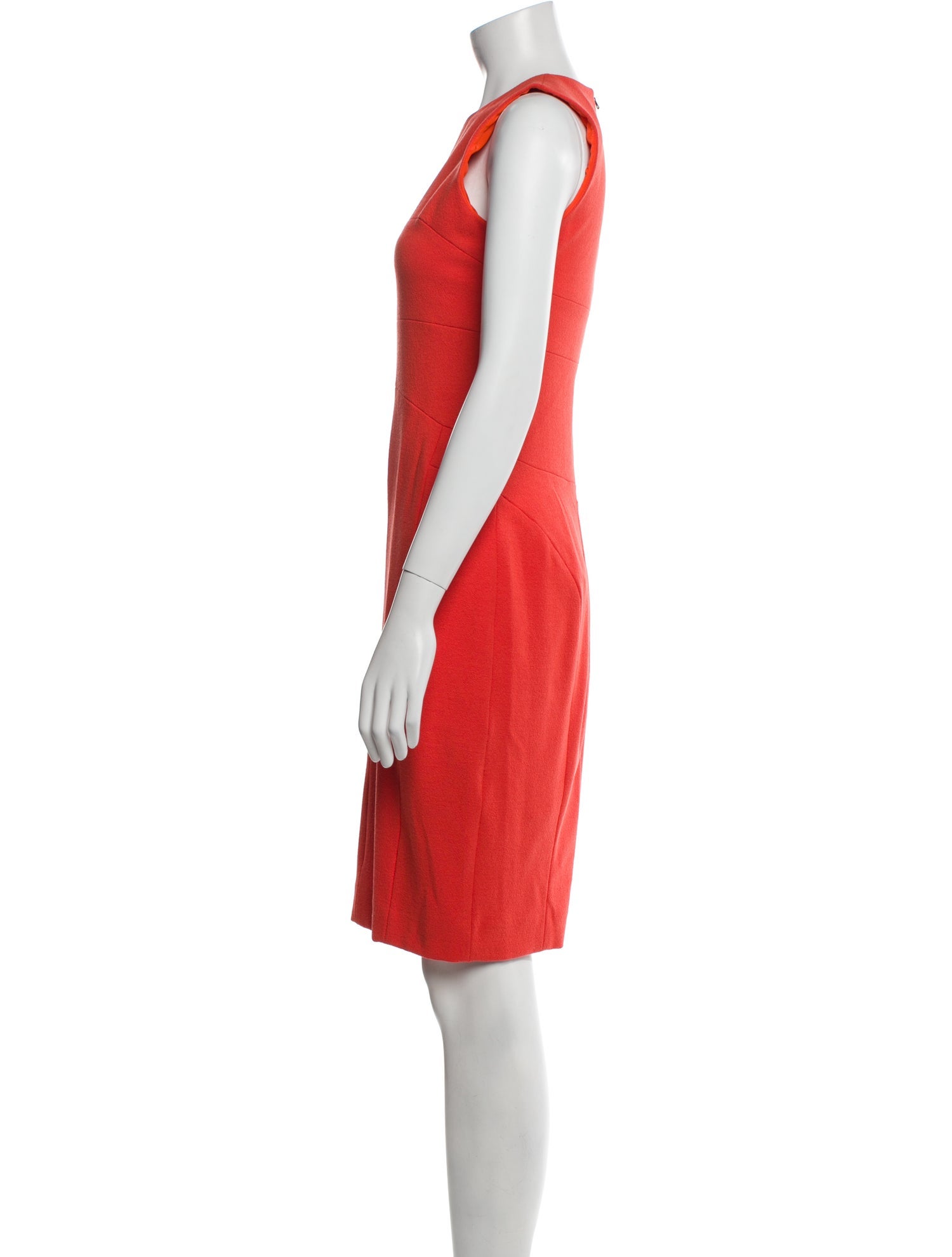 Narciso Rodriguez Crew Neck Knee-Length Dress w/ Tags