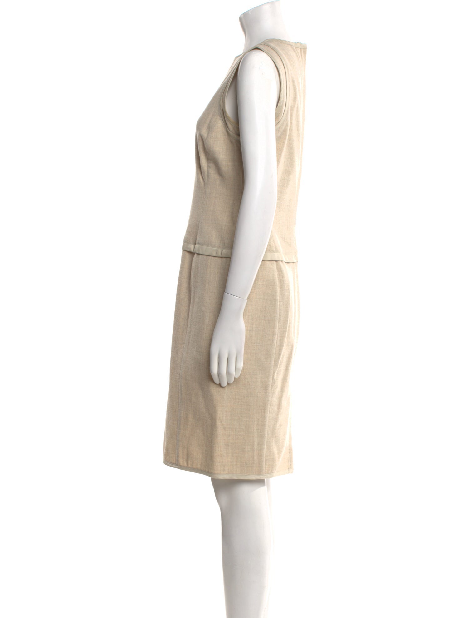 Narciso Rodriguez Wool Knee-Length Dress