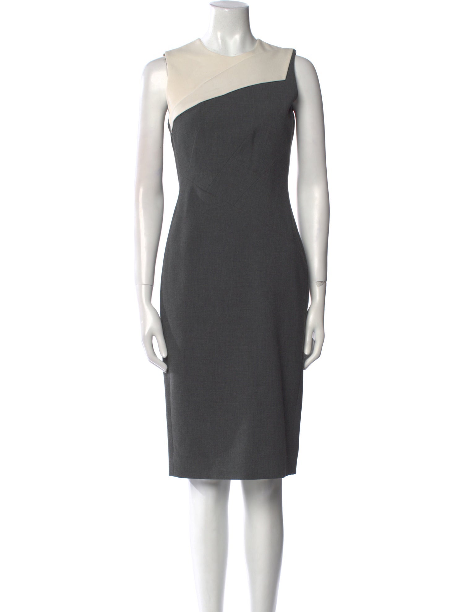 Narciso Rodriguez Crew Neck Knee-Length Dress