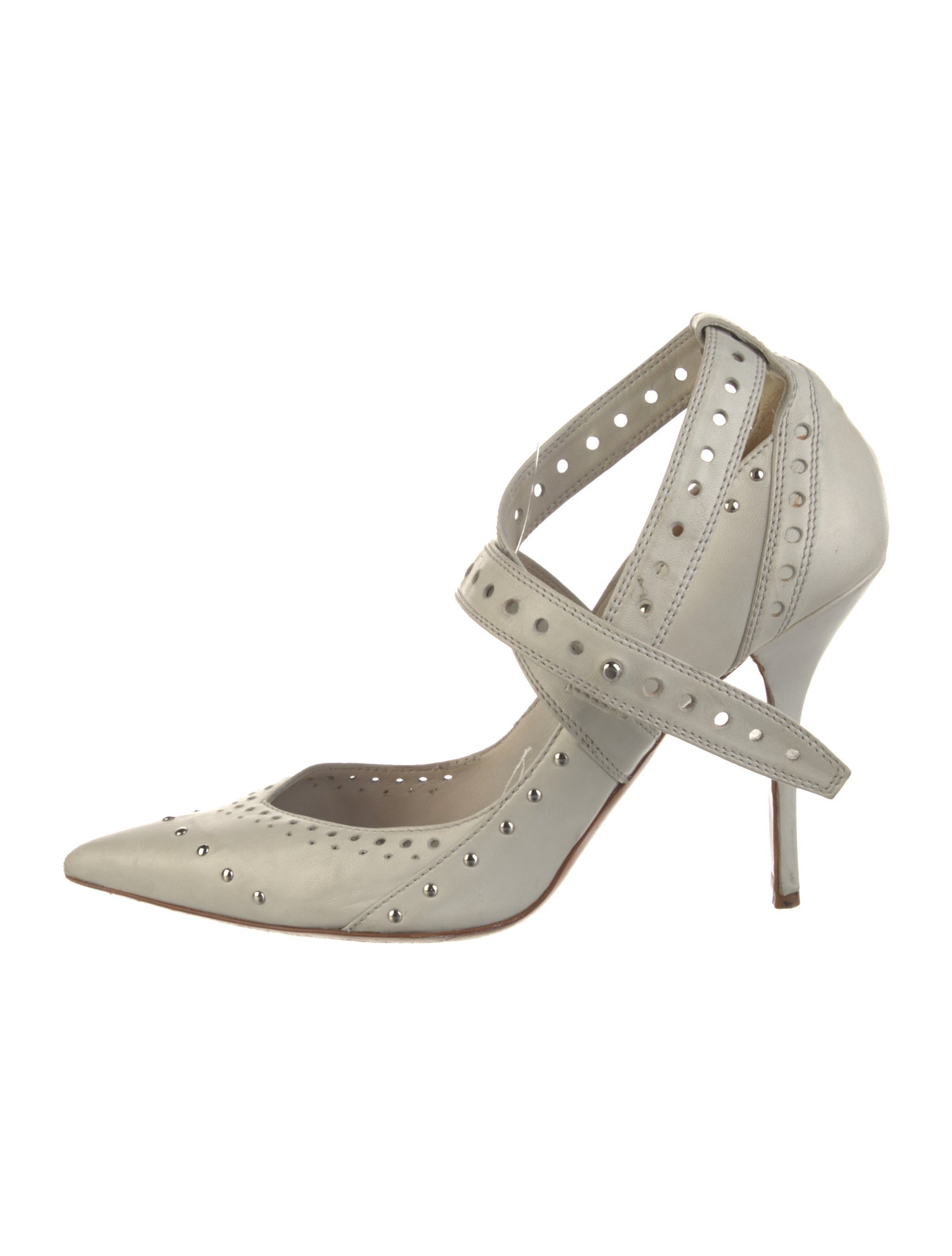 Narciso Rodriguez Leather Pumps